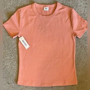 XS baby tee from Aritzia